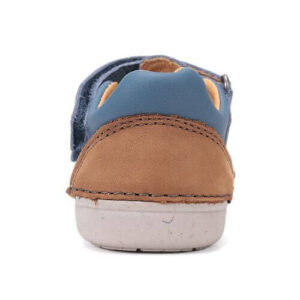 Pantofi decupati copii baieti din piele DD Step, Albastru – H066-61530B