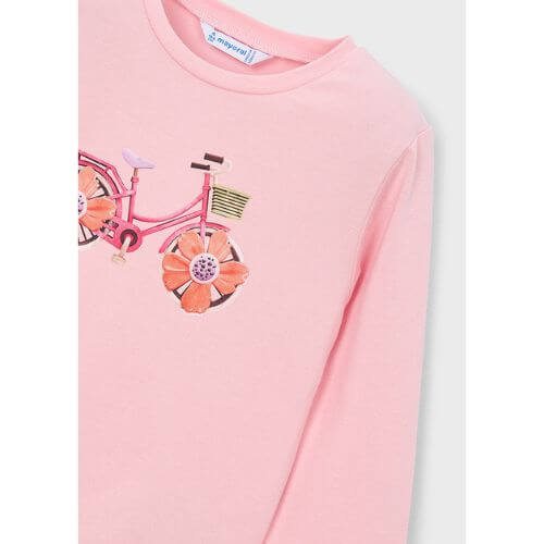 Bluza cu maneca lunga pentru fete Mayoral, Blossom – 3019-11