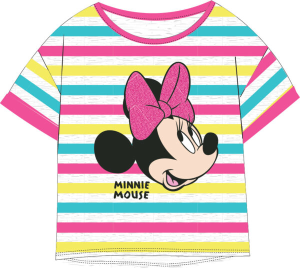 Tricou maneca scurta pentru fete cu personaj Minnie Mouse – 52 02 9462