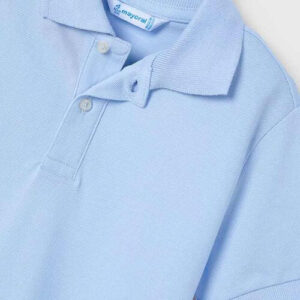 Tricou tip polo pentru baieti Mayoral, Albastru – 150-017