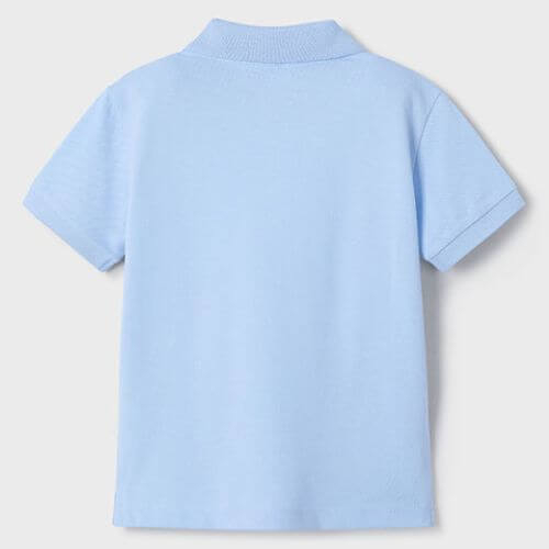 Tricou tip polo pentru baieti Mayoral, Albastru – 150-017