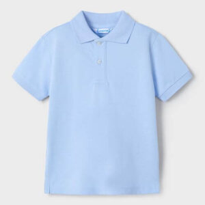 Tricou tip polo pentru baieti Mayoral, Albastru – 150-017