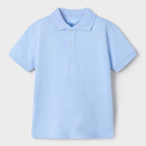 Tricou tip polo pentru baieti Mayoral, Albastru – 150-017 Tricou tip polo pentru baieti Mayoral, Albastru – 150-017
