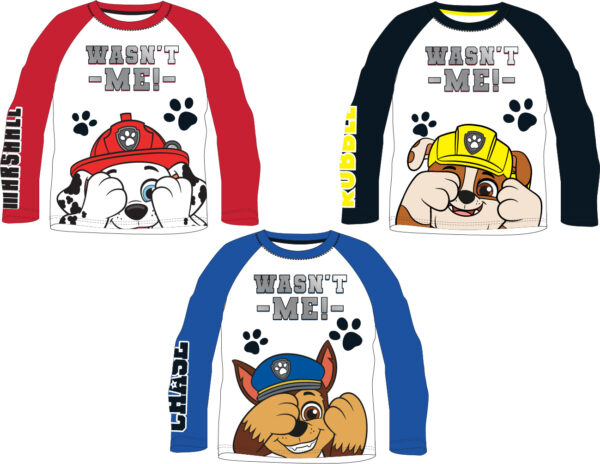 Bluza maneca lunga pentru baieti cu personaj Paw Patrol – 52-02-1619
