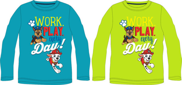 Bluza maneca lunga pentru baieti cu personaj Paw Patrol – 52-02-2052