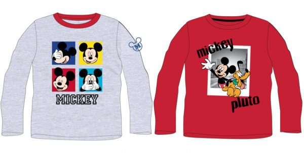 Bluza maneca lunga pentru baieti cu personaj Mickey Mouse – 52-02-8551