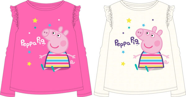Bluza maneca lunga pentru fete cu personaj Peppa Pig – 52 02 939