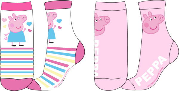 Ciorapei lungi pentru fete cu personaj Peppa Pig – 52-34-897 Ciorapei lungi pentru fete cu personaj Peppa Pig – 52-34-897
