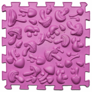 Covoras ortopedic pentru masaj Puzzle „Mix” 9 elemente