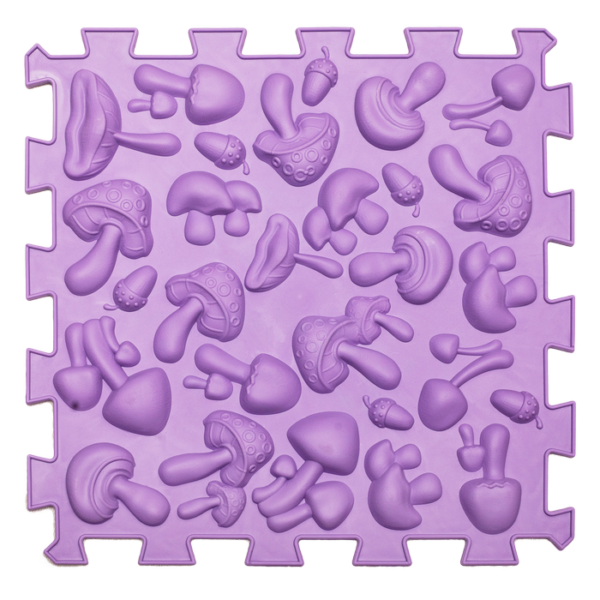Covoras pentru masaj „Mix Puzzle-uri” 10 elemente Pastel