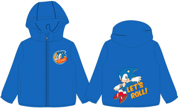 Geaca Fleece pentru baieti cu personaj Sonic – 52-28-013