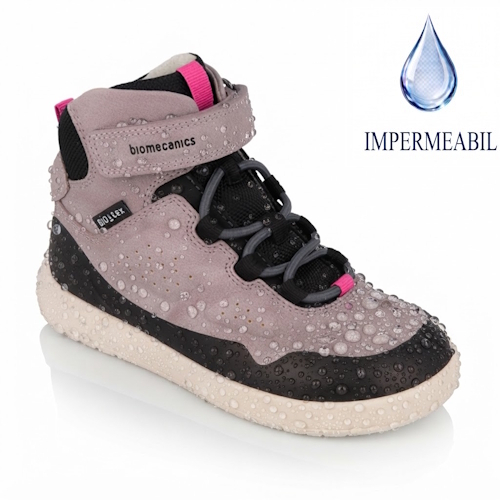 Ghete fete impermeabile Biomecanics Bioevolution Wider Line, Roz – 261242-F892FB