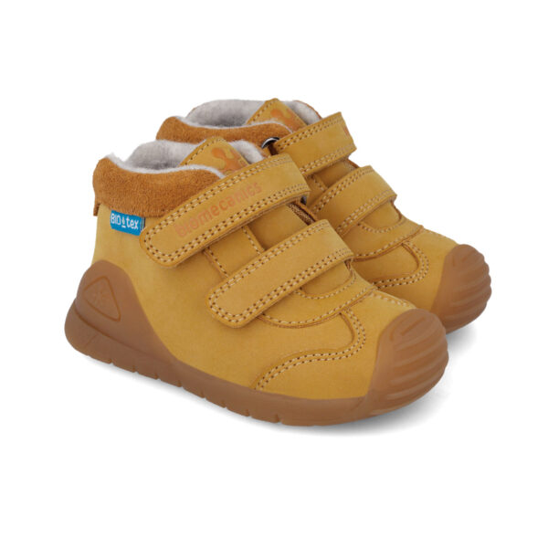 Ghete copii baieti din piele imblanite impermeabile, model inalt Biomecanics, Camel – 251134-C781FB Ghete copii baieti din piele imblanite impermeabile, model inalt Biomecanics, Camel – 251134-C781FB