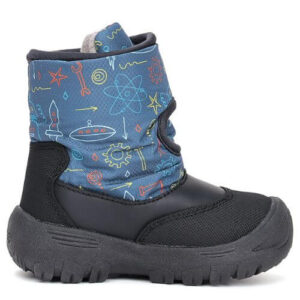 Ghete copii baieti impermeabile si imblanite DD Step, Albastru – P081-52502A
