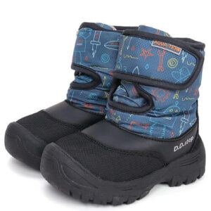 Ghete copii baieti impermeabile si imblanite DD Step, Albastru – P081-52502A
