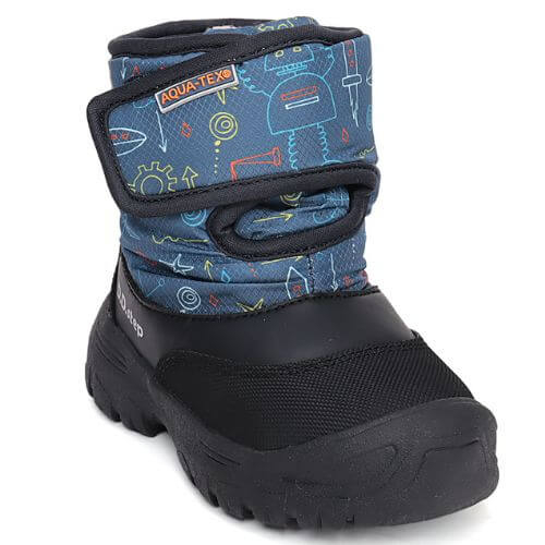 Ghete copii baieti impermeabile si imblanite DD Step, Albastru – P081-52502A