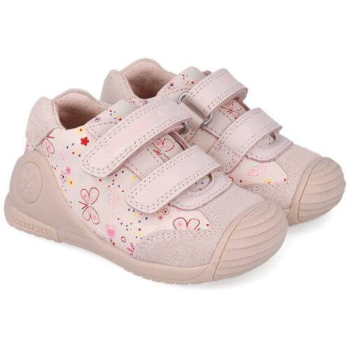 Pantofi copii fete din piele Biomecanics, Roz – 252100-A779 Pantofi copii fete din piele Biomecanics, Roz – 252100-A779