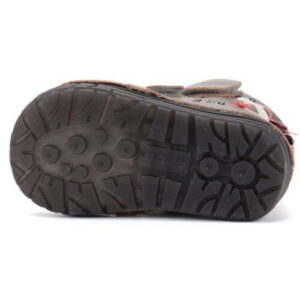 Ghete copii fete din piele imblanite DD Step, Argintiu – W029-52766