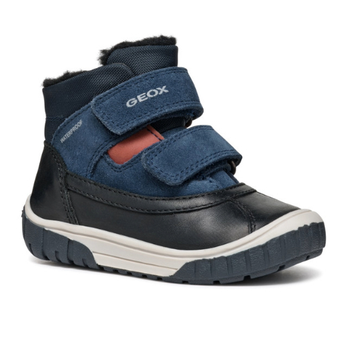 Ghete copii baieti impermeabile si imblanite Geox, Negru – B462DC_022FU_C4429 Ghete copii baieti impermeabile si imblanite Geox, Negru – B462DC_022FU_C4429
