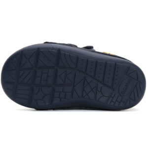 Ghete copii baieti din piele imblanite DD Step, Albastru – W066-42218