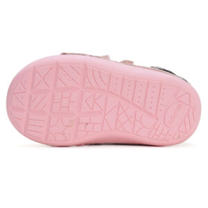 Ghete copii fete din piele imblanite DD Step, Roz – W066-42268A