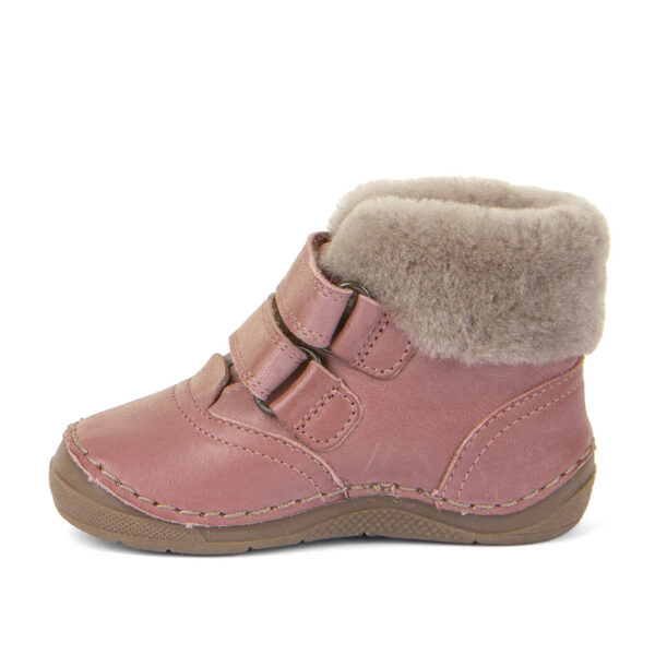 Ghete copii fete din piele imblanite Froddo, Roz – G2110129