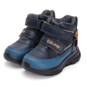 Ghete copii baieti impermeabile DD Step, Albastru – P092-42448