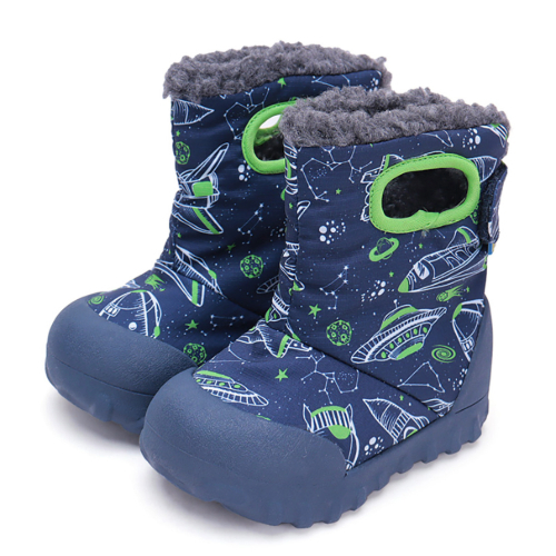 Ghete copii baieti impermeabile si imblanite DD Step, Albastru – P079-42690A