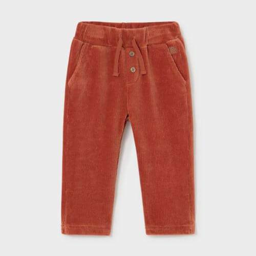 Pantaloni lungi raiati, copii baieti, Caramiziu, Mayoral 2542-061