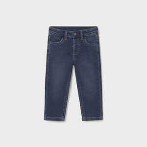 Blugi clasici lungi din bumbac pentru baieti Mayoral, Albastru – 2502-070