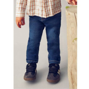 Blugi clasici lungi din bumbac pentru baieti Mayoral, Albastru – 2502-070
