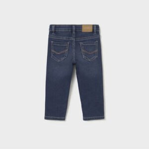 Blugi clasici lungi din bumbac pentru baieti Mayoral, Albastru – 2502-070