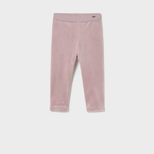 Pantaloni lungi din bumbac pentru fete Mayoral, Roz – 727-093