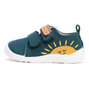 Pantofi copii baieti din canvas DD Step, Verde – C086-52426A