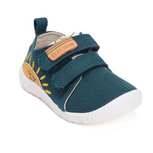 Pantofi copii baieti din canvas DD Step, Verde – C086-52426A