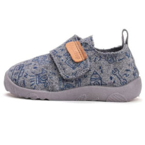 Pantofi copii baieti din canvas DD Step, Gri – C086-52717A