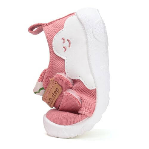 Pantofi copii fete din canvas DD Step, Roz – C086-52318