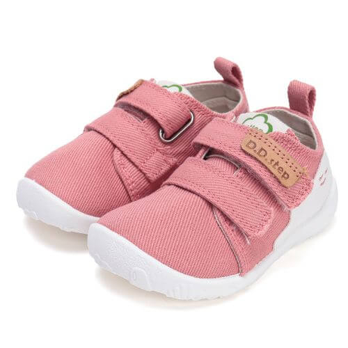 Pantofi copii fete din canvas DD Step, Roz – C086-52318