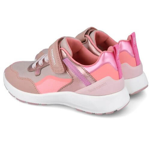 Pantofi copii fete din piele Biomecanics, Roz – 251277-C032