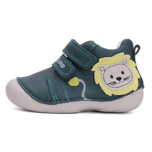 Pantofi copii baieti din piele DD Step, Verde – S015-51897 Pantofi copii baieti din piele DD Step, Verde – S015-51897