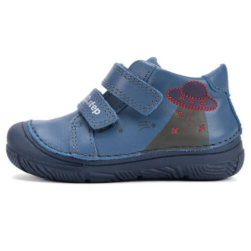 Pantofi copii baieti din piele DD Step, Albastru – S082-61612A Pantofi copii baieti din piele DD Step, Albastru – S082-61612A