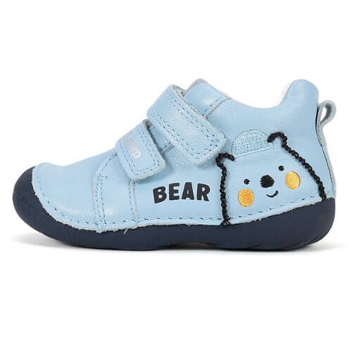 Pantofi copii baieti din piele DD Step, Albastru – S015-61472