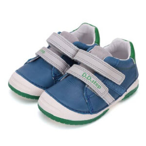 Pantofi copii baieti din piele DD Step, Albastru – S038-51626