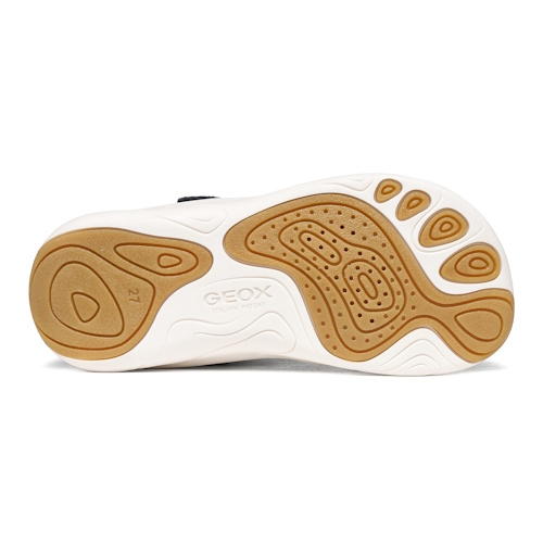 Pantofi copii baieti din piele Suede Geox, Albastru – J66PDA_022BC_C4P1Z