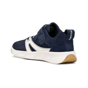 Pantofi copii baieti din piele Suede Geox, Albastru – J66PDA_022BC_C4P1Z