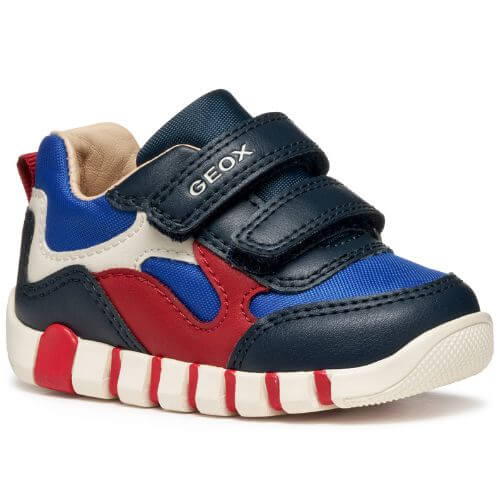 Pantofi copii baieti din textil Geox, Albastru – B5655A_054FU_C0735 Pantofi copii baieti din textil Geox, Albastru – B5655A_054FU_C0735