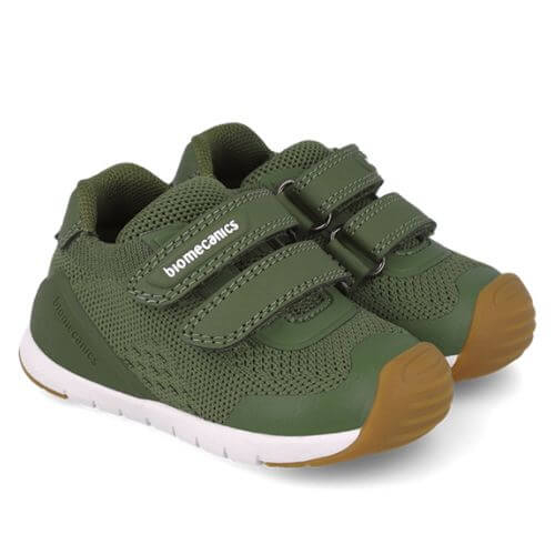 Pantofi copii baieti din textil Biomecanics, Verde – 252130-B801 Pantofi copii baieti din textil Biomecanics, Verde – 252130-B801