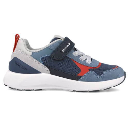 Pantofi copii baieti din textil Biomecanics, Albastru – 252279-A089