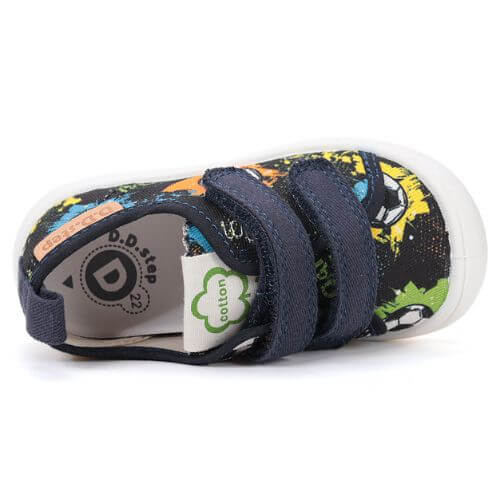 Pantofi copii baieti din textil DD Step, Albastru – C100-61415