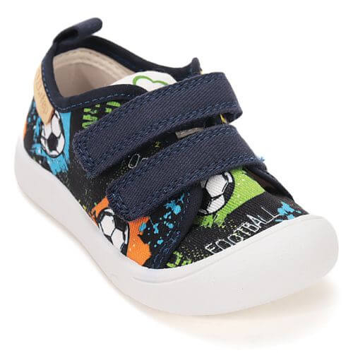 Pantofi copii baieti din textil DD Step, Albastru – C100-61415